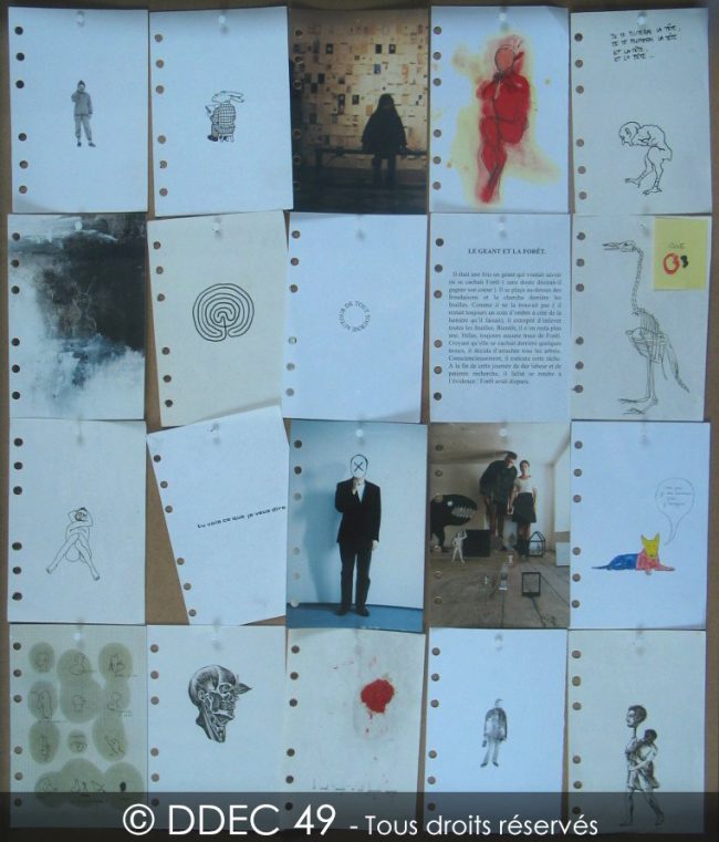 Détail du bloc-notes